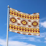 Tribal Southwestern Navajo Pattern Print Polyester Flag