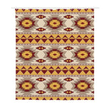 Tribal Southwestern Navajo Pattern Print Polyester Shower Curtain