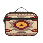 Tribal Southwestern Navajo Pattern Print Portable Lunch Bag