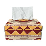 Tribal Southwestern Navajo Pattern Print Rectangle Tissue Box Cover
