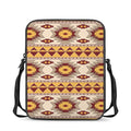 Tribal Southwestern Navajo Pattern Print Rectangular Crossbody Bag
