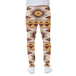 Tribal Southwestern Navajo Pattern Print Scuba Joggers