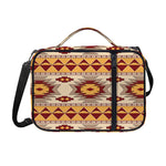 Tribal Southwestern Navajo Pattern Print Shoulder Strap Bible Bag