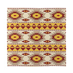 Tribal Southwestern Navajo Pattern Print Silk Bandana
