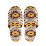 Tribal Southwestern Navajo Pattern Print Slippers