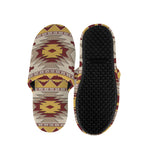 Tribal Southwestern Navajo Pattern Print Slippers