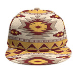 Tribal Southwestern Navajo Pattern Print Snapback Cap