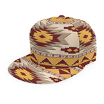 Tribal Southwestern Navajo Pattern Print Snapback Cap
