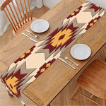 Tribal Southwestern Navajo Pattern Print Table Runner