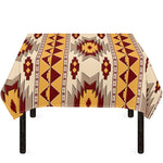 Tribal Southwestern Navajo Pattern Print Tablecloth