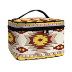 Tribal Southwestern Navajo Pattern Print Travel Makeup Bag