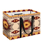 Tribal Southwestern Navajo Pattern Print Utility Tote Bag