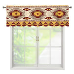 Tribal Southwestern Navajo Pattern Print Window Valance