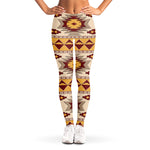 Tribal Southwestern Navajo Pattern Print Women's Leggings