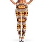 Tribal Southwestern Navajo Pattern Print Women's Leggings