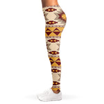 Tribal Southwestern Navajo Pattern Print Women's Leggings