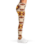 Tribal Southwestern Navajo Pattern Print Women's Leggings