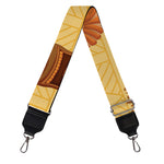 Tribal Tiki Mask Pattern Print Bag Strap