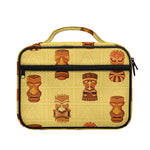 Tribal Tiki Mask Pattern Print Briefcase Bible Bag