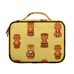 Tribal Tiki Mask Pattern Print Briefcase Bible Bag