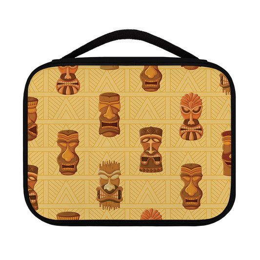 Tribal Tiki Mask Pattern Print Classic Bible Case