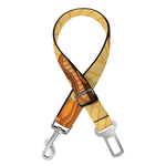 Tribal Tiki Mask Pattern Print Dog Seat Belt
