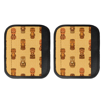 Tribal Tiki Mask Pattern Print Handle Covers