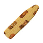 Tribal Tiki Mask Pattern Print Ironing Board Cover