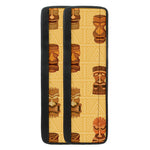 Tribal Tiki Mask Pattern Print Refrigerator Handle Covers