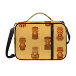 Tribal Tiki Mask Pattern Print Shoulder Strap Bible Bag