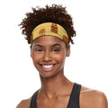 Tribal Tiki Mask Pattern Print Sports Headband