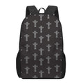Tribal Totem Pattern Print 17 Inch Backpack