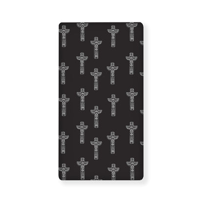 Tribal Totem Pattern Print Baby Crib Sheet