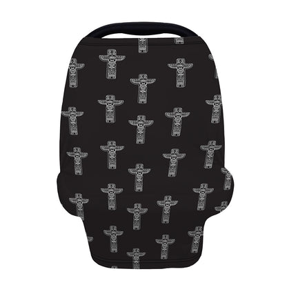 Tribal Totem Pattern Print Baby Seat Cover