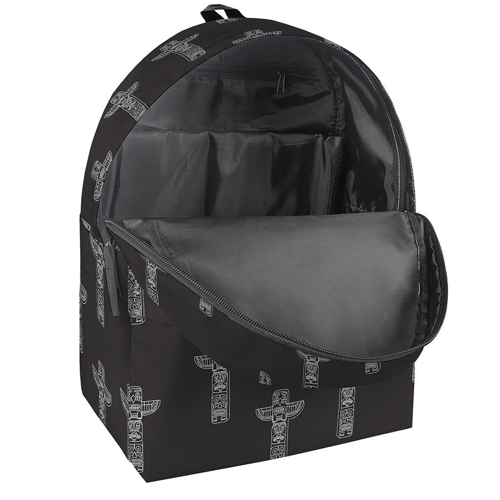 Tribal Totem Pattern Print Backpack