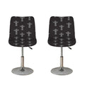 Tribal Totem Pattern Print Bar Stool Covers