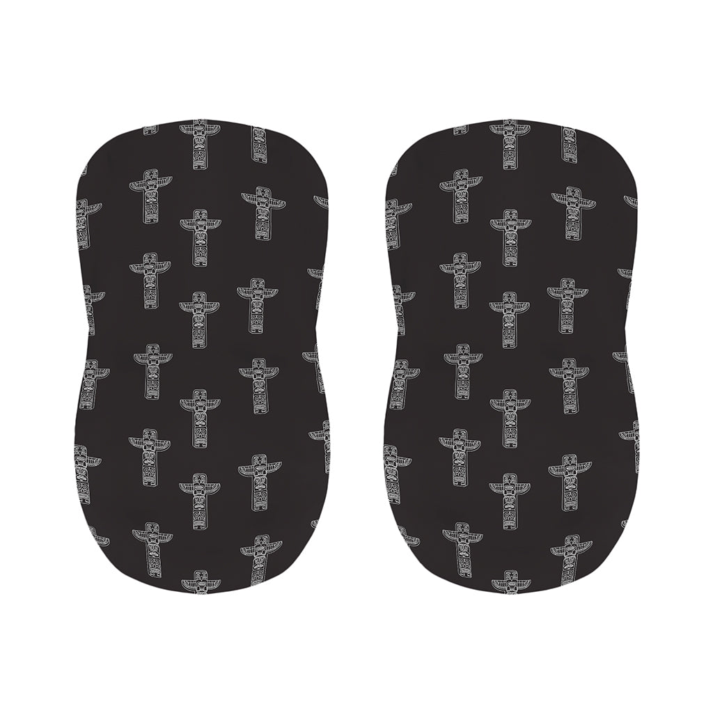 Tribal Totem Pattern Print Bar Stool Covers