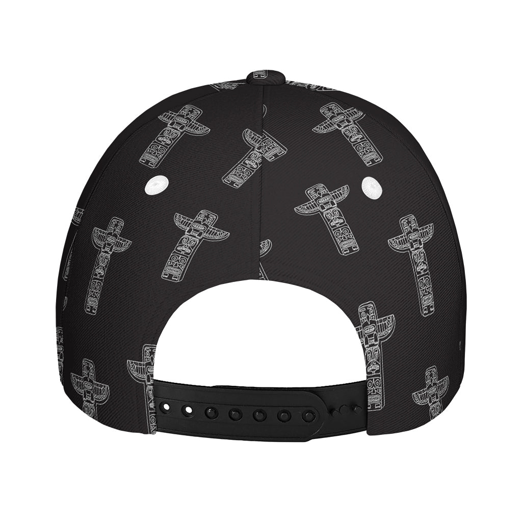 Tribal Totem Pattern Print Baseball Cap