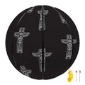 Tribal Totem Pattern Print Basketball