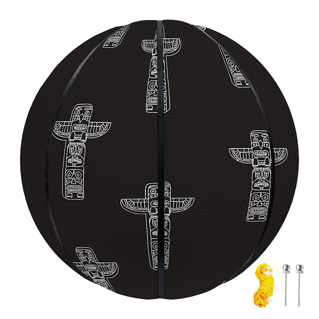 Tribal Totem Pattern Print Basketball