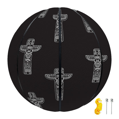 Tribal Totem Pattern Print Basketball