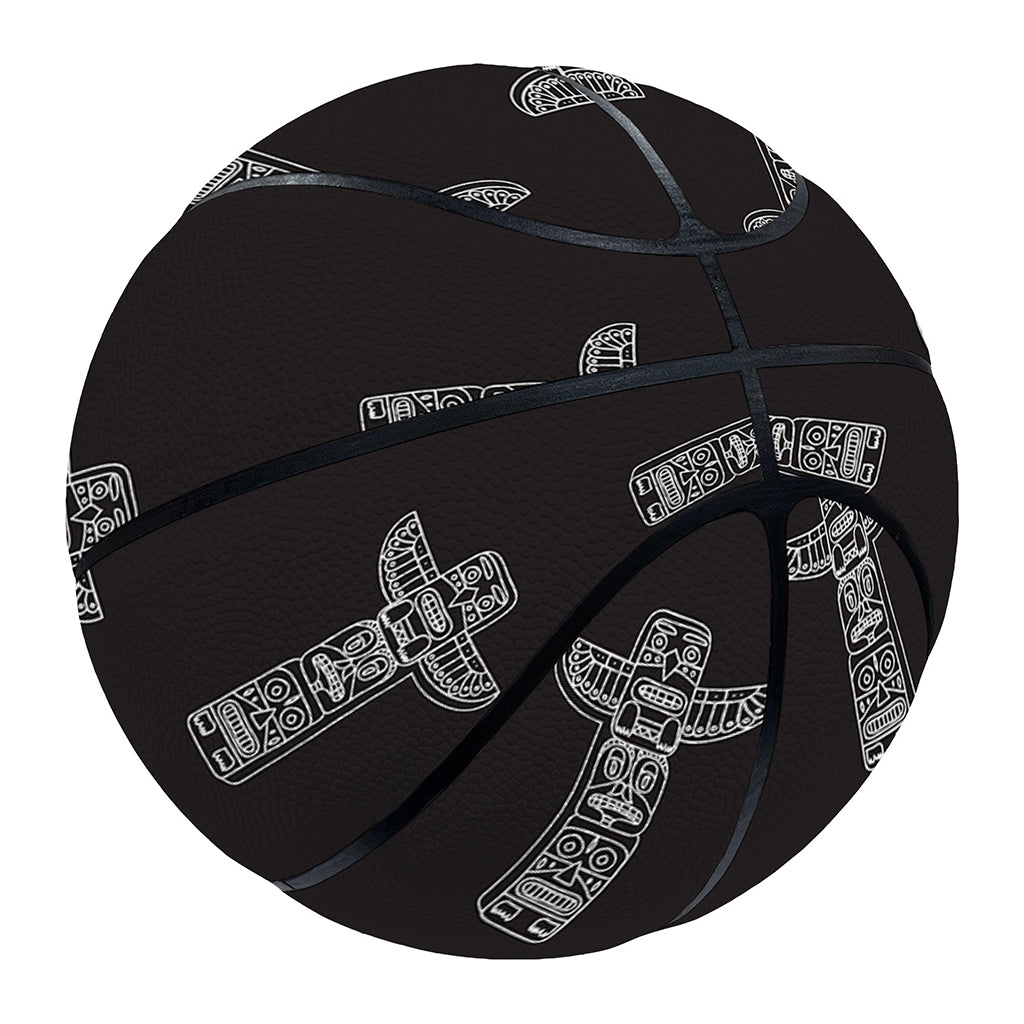 Tribal Totem Pattern Print Basketball