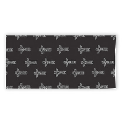 Tribal Totem Pattern Print Beach Towel