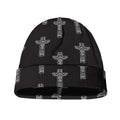Tribal Totem Pattern Print Beanie