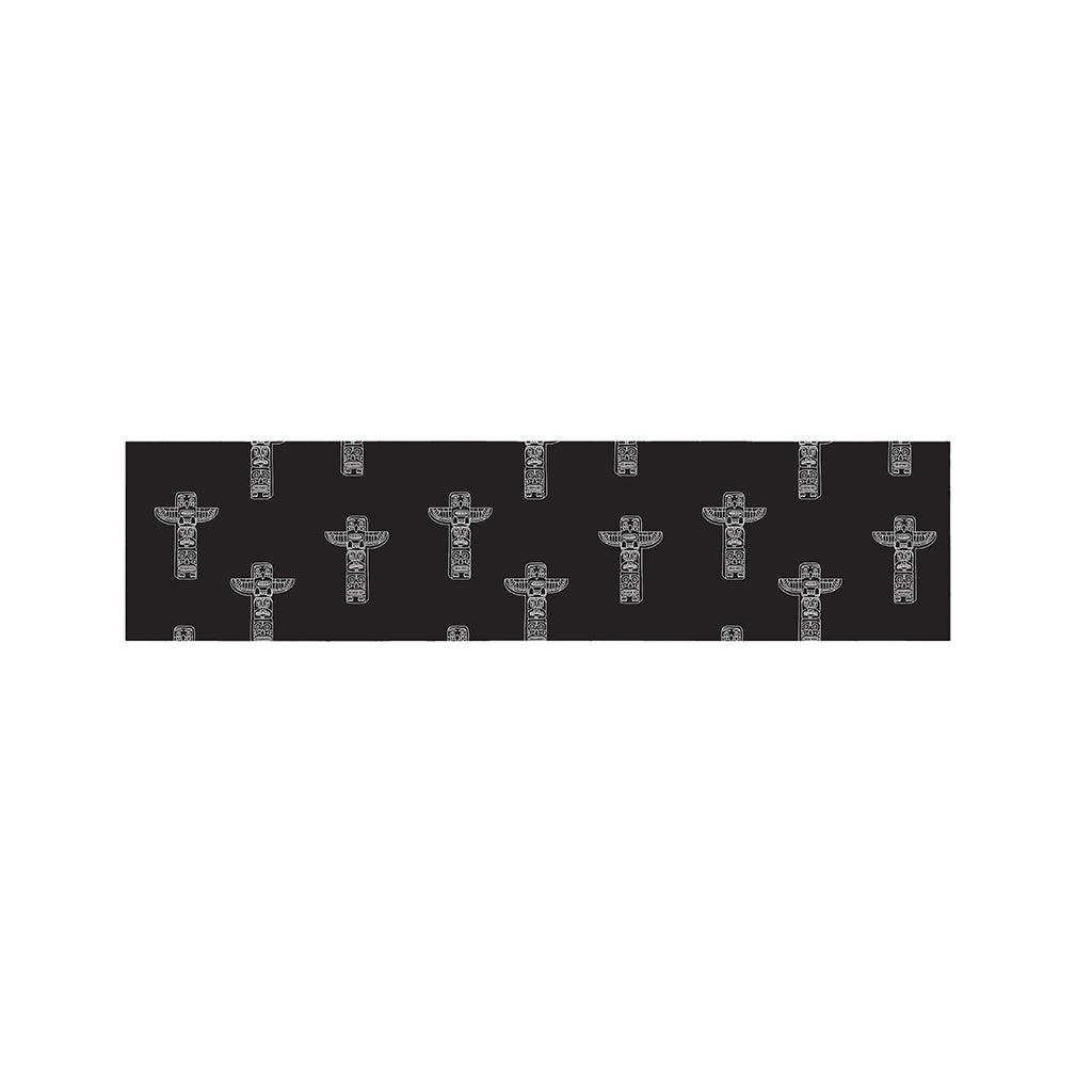 Tribal Totem Pattern Print Bed Runner