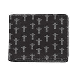 Tribal Totem Pattern Print Bifold Wallet