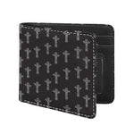 Tribal Totem Pattern Print Bifold Wallet