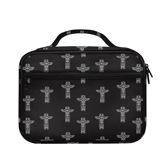 Tribal Totem Pattern Print Briefcase Bible Bag