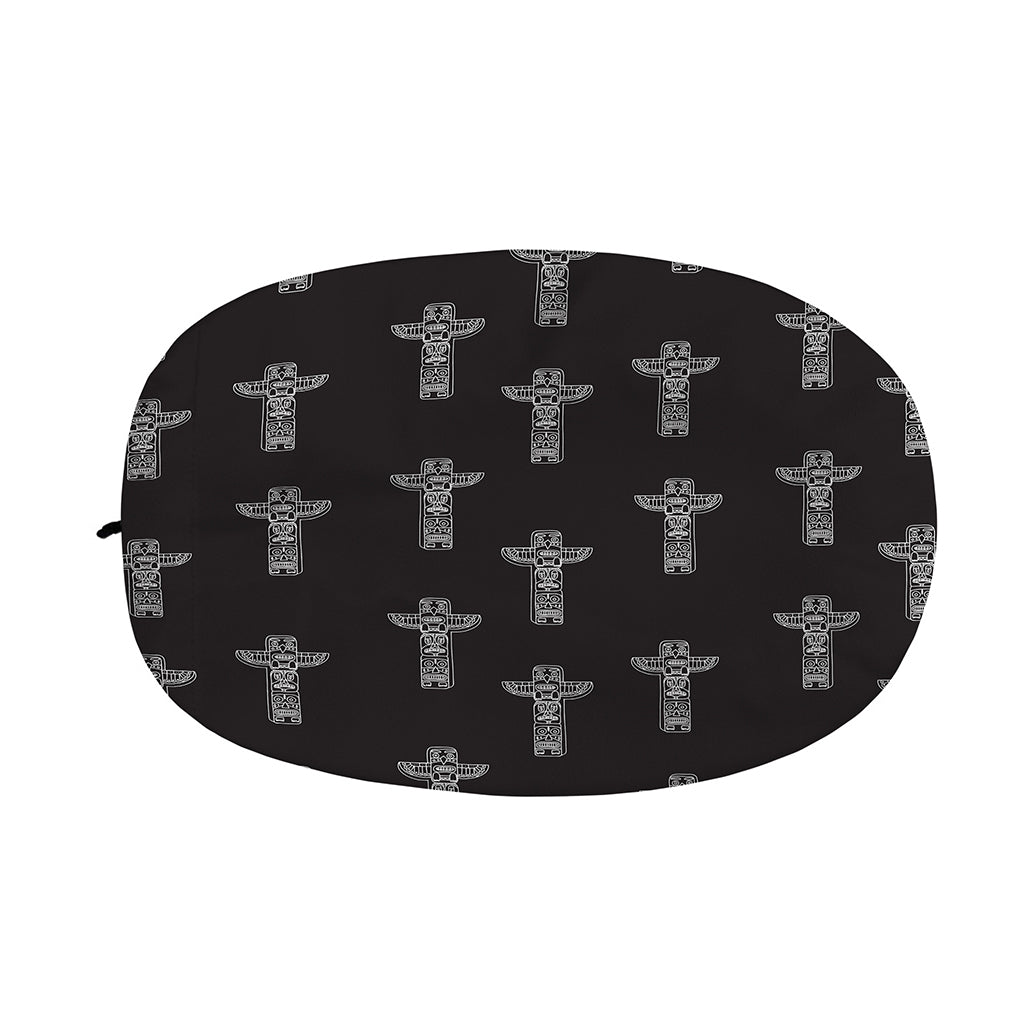 Tribal Totem Pattern Print Car Side Mirror Covers