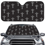 Tribal Totem Pattern Print Car Windshield Sun Shade